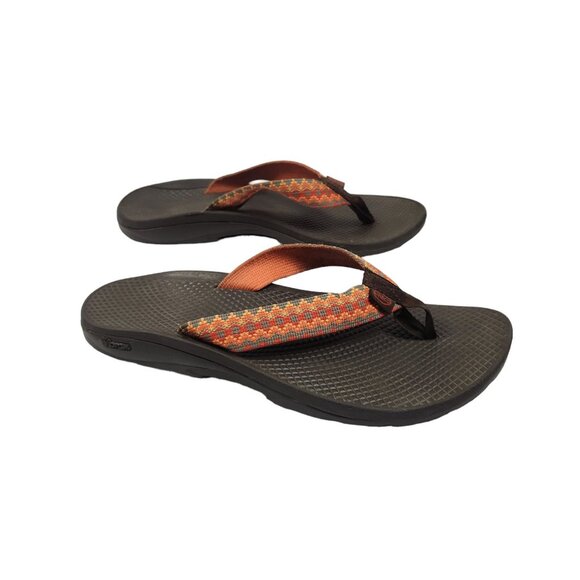 Women's Chaco Flip Flops Size W9 Vibram Soles Durable Comfortable Footwear - Picture 6 of 9